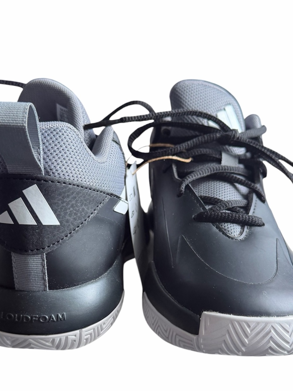 adidas Men’s Black & Gray Athletic Sneakers
